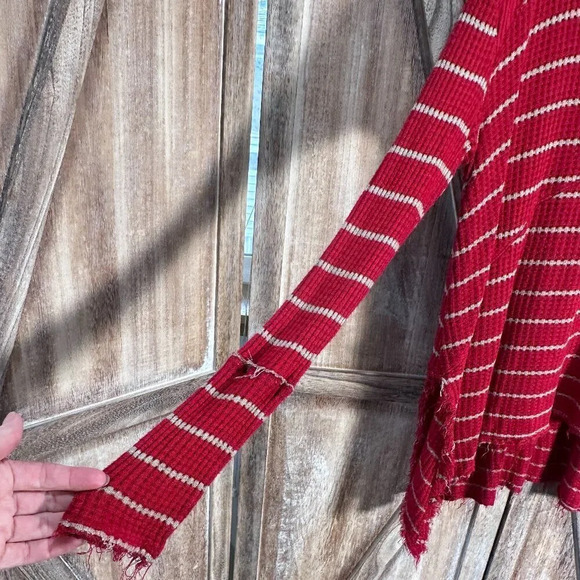 Free People Striped Sunset Park Thermal Tunic - Picture 7 of 7